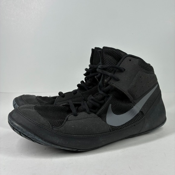 Nike Other - Nike Fury Men's US 11.5 Black Dark Gray Wrestling Boxing MMA Shoes AO2416-010